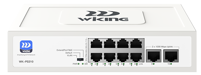 Wi-Tek Wi-Tek WK-PS310 Poe 8+2 Gb — Uskuna