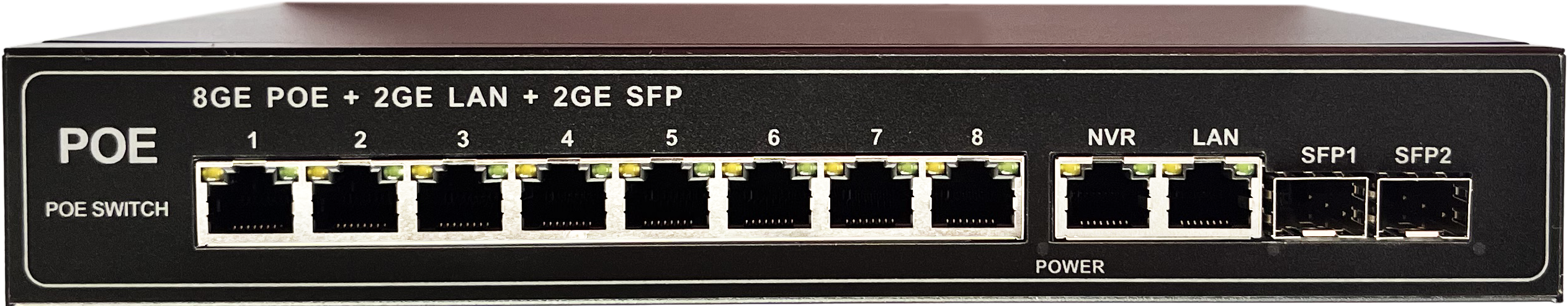Poe Switch NF1008K-2L-2S — Uskuna