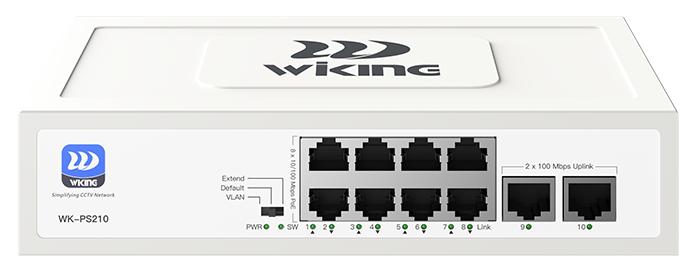 Wi-Tek Wi-Tek WK-PS210 Poe 8+2 MB — Uskuna