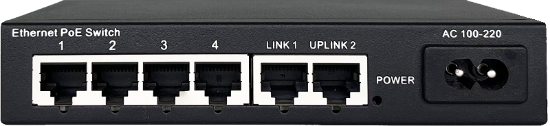 Poe Switch NF1006-45W — Uskuna